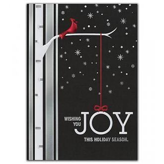 Joyful Cardinal Holiday Cards