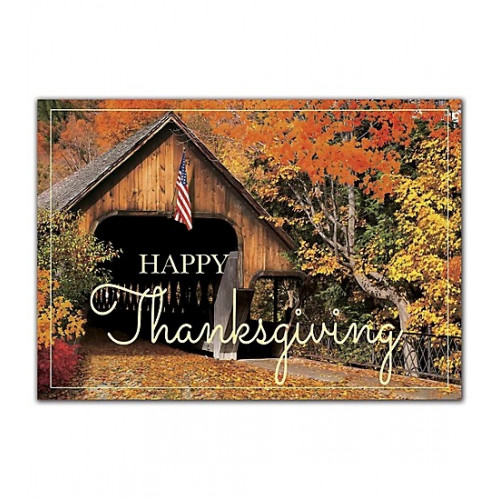 Patriotic Pass Thanksgiving Cards 