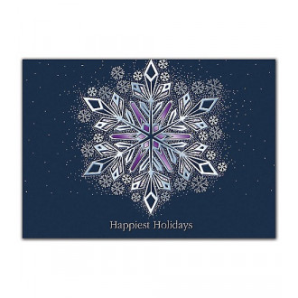 Flickering Flakes Holiday Cards