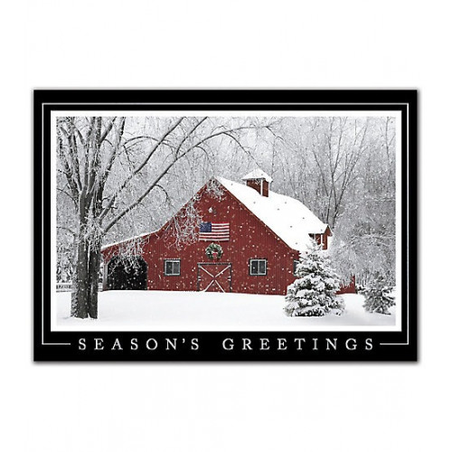 Rustic Elegance Holiday Cards 