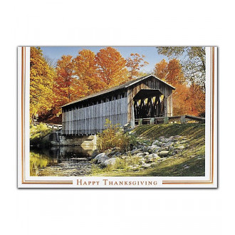 Crisp, Fall Days Thanksgiving Cards