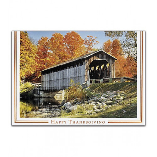 Crisp, Fall Days Thanksgiving Cards Crisp, Fall Days Thanksgiving Cards