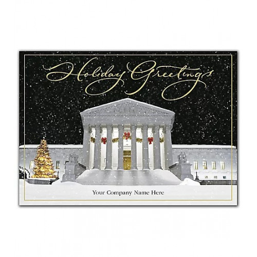 Jolly Justice Attorney Legal Holiday Cards 