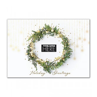 Glistening with Charm Holiday Logo Cards