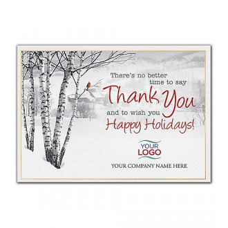 Perfect View Holiday Logo Cards