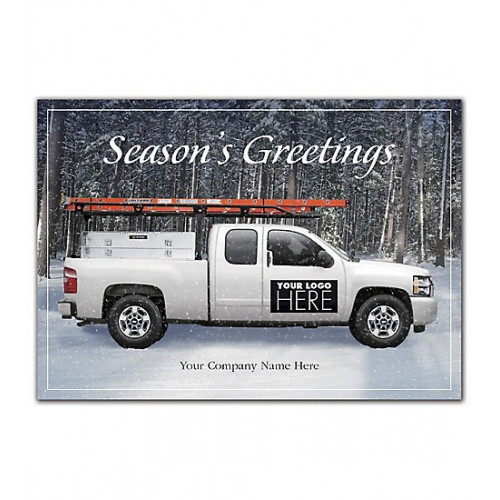 In A Day's Work Contractor & Builder Holiday Logo Cards 