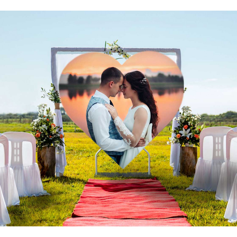 Heart Shaped Backdrop