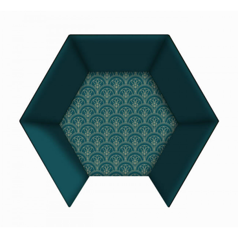Hexagonal Vogue Booth Enclosure
