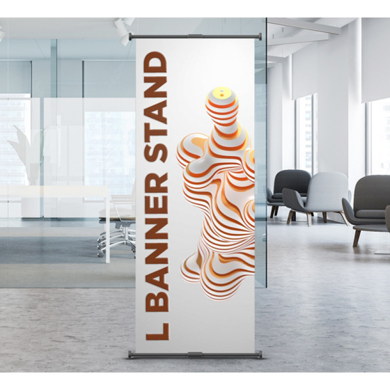 L Banner Stands