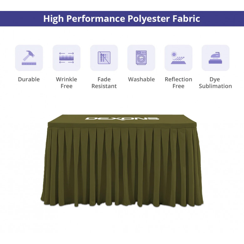 Pleated Table Covers