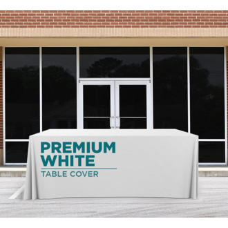 Premium White Table Covers & Throws