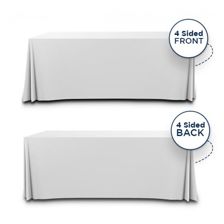 Premium White Table Covers & Throws