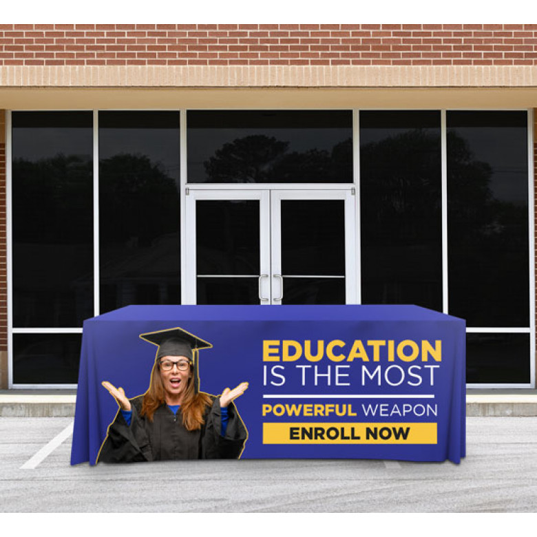Premium Full Color Table Covers & Throws