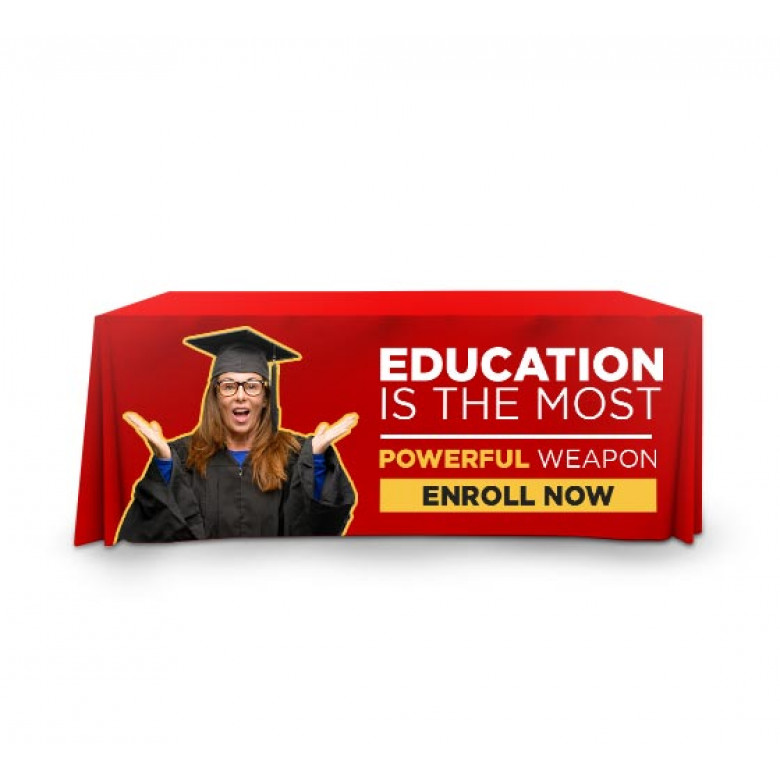 Premium Full Color Table Covers & Throws