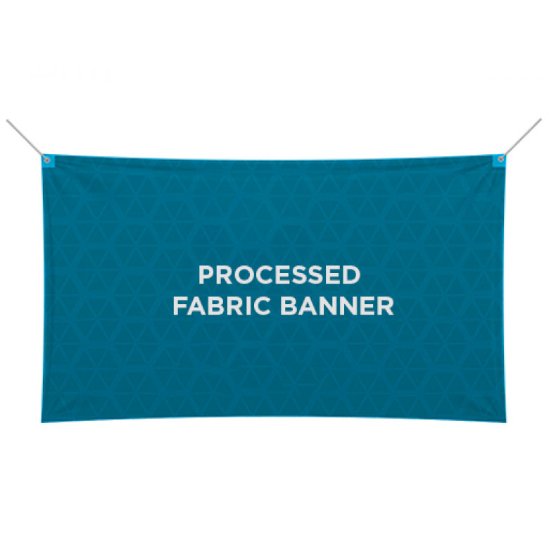 Processed Fabric Banners