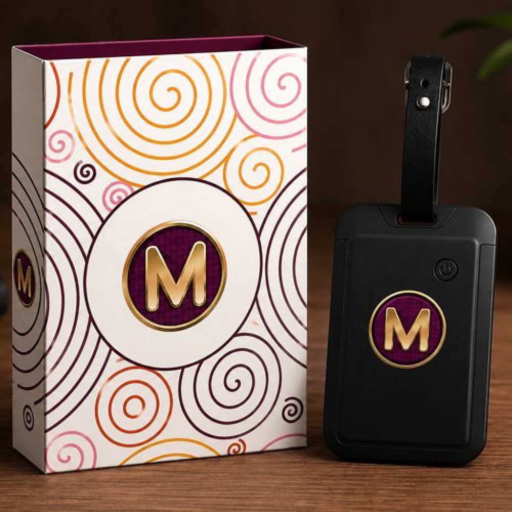 Rechargeable Luggage Tag w/Built In Find My Rechargeable Luggage Tag w/Built In Find My