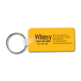 Professional Rectangle Key Tag