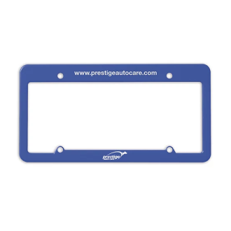 Branded License Plate Frame - Straight Top