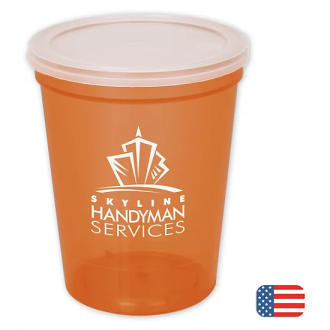 Personalized 16-oz. Stadium Cup w/lid