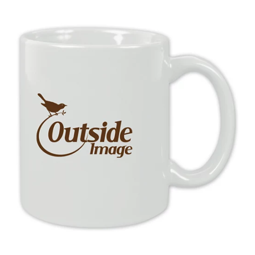 Promotional White Ceramic Mug 