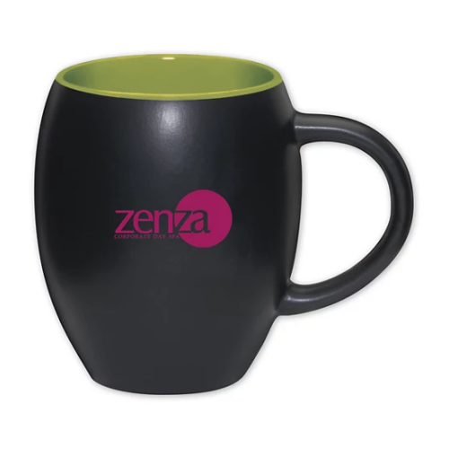 Promotional Matte Barrel Mug 