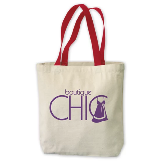 Logo Canvas Tote Bag