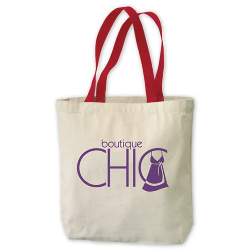 Logo Canvas Tote Bag 