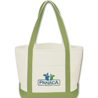 Logo Canvas Tote Boat