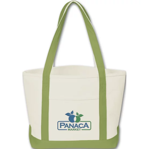 Logo Canvas Tote Boat 