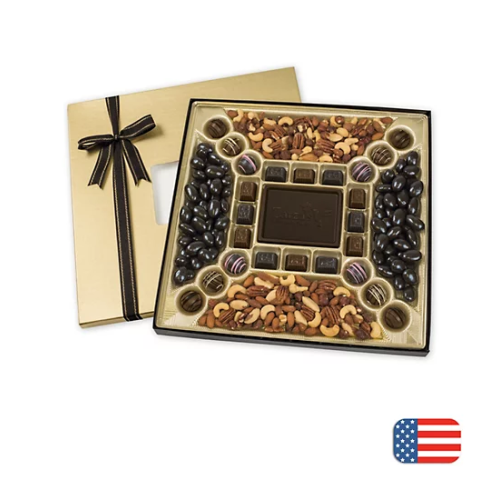 Promotional Premium Confection Assortment with Truffles 36 oz Dark Choc 