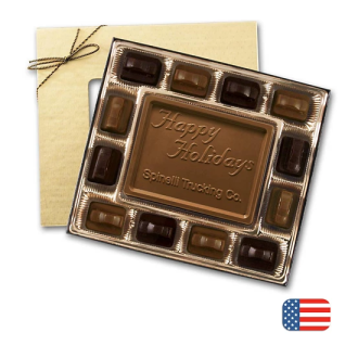 Branded 8 oz. Automotive Themed Milk Chocolate Truffles