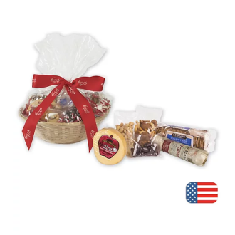 Custom Cheese and Cracker Basket