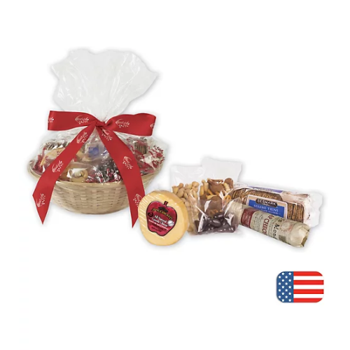 Custom Cheese and Cracker Basket 