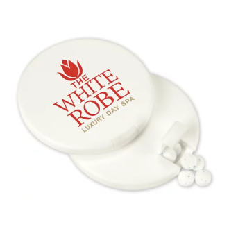 Branded Round Mint Business Card