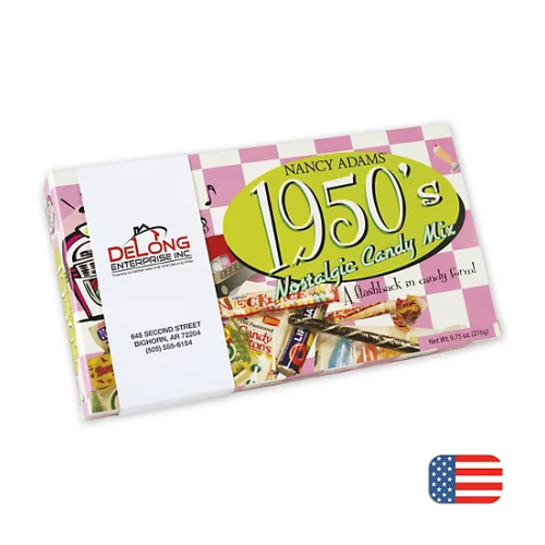 Premium 1950s Nostalgic Candy Box 