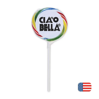 Promotional Rainbow Whirly Pops