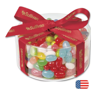 Personalized Clearview Gift Box Jelly Bellys