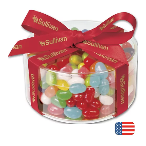 Personalized Clearview Gift Box Jelly Bellys 