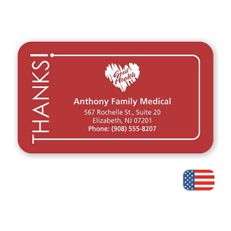 Custom Thanks Magnet