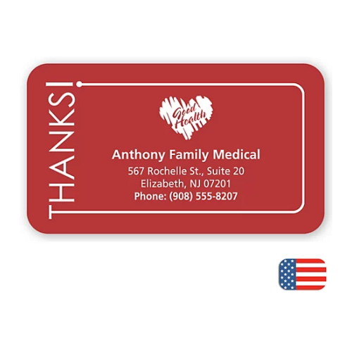 Custom Thanks Magnet 