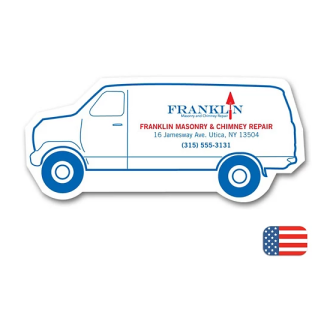 Branded Van Magnet