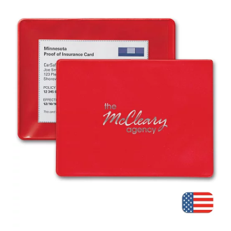 Promotional Proof of Insurance Holder
