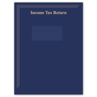 Custom Tax Folder with Window