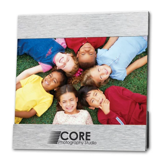 Branded 4 x 6 Aluminum Photo Frame