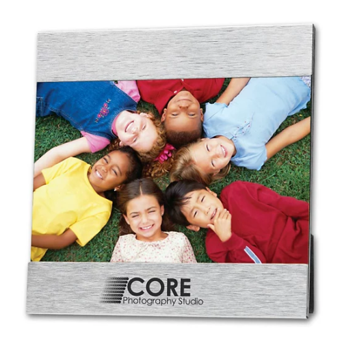 Branded 4 x 6 Aluminum Photo Frame 