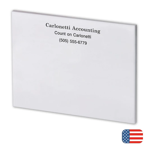 Custom SOUVENIR Sticky Notes 4" x 3" 50 sheets/pad 