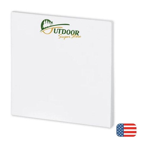 Branded 3 x 3" Square Sticky Note 
