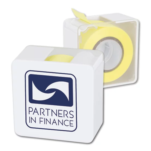 Branded Sticky Memo Tape Dispenser 