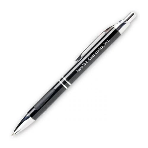 Imprinted Vienna Pen with Black Ink Imprinted Vienna Pen with Black Ink
