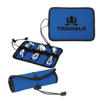 Custom Neoprene Roll-Up Tech Case